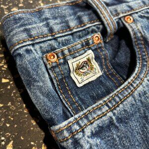 Boy's White Label Slim Fit -Dark Stonewash 16S